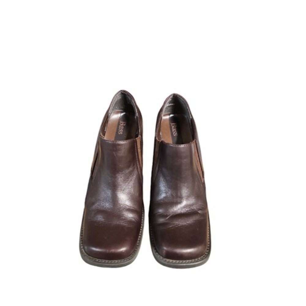 G.H. Bass‎ Women's Brown Leather Ankle Boots Size 6.5